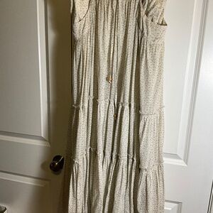 Free people maxi ankle length skirt s/p